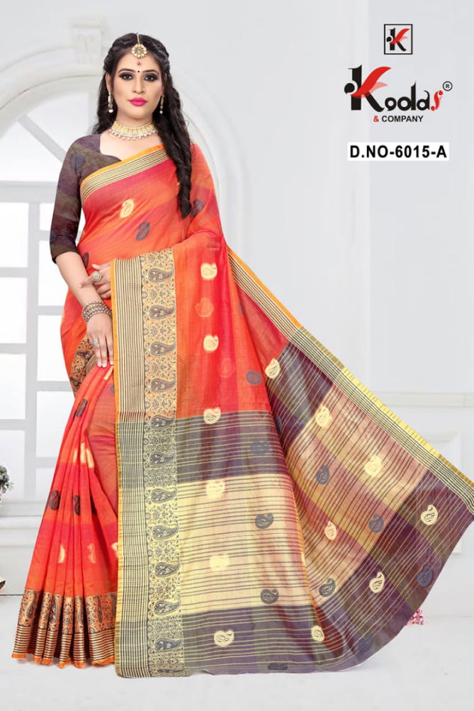 soumya - 6015 Latest Fancy Designer  Festive Wear Silk Saree Collection 